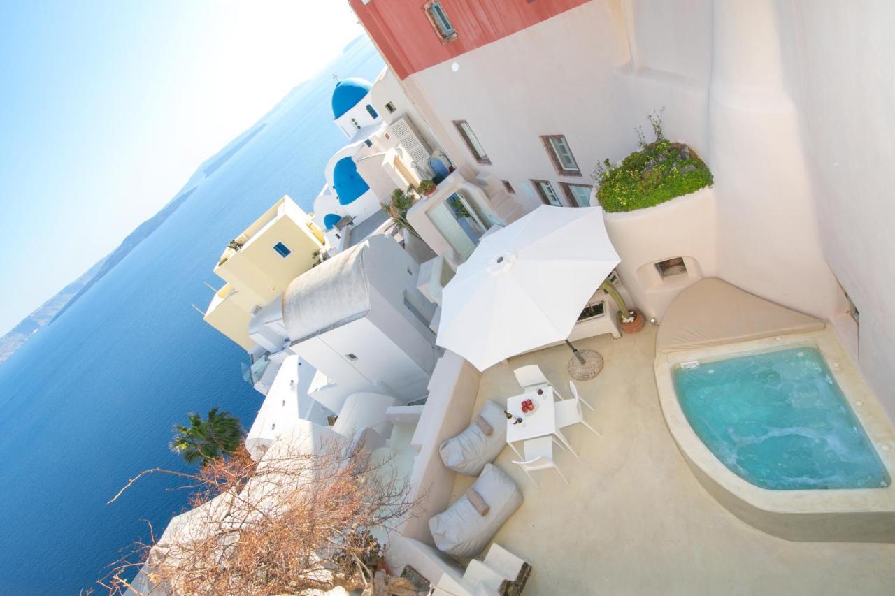 Opsis Cave House Apartman Ía Kültér fotó